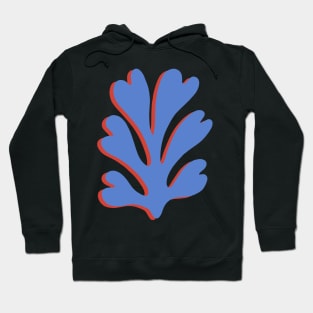 Matisse Inspired - cut out red and blue 2 Hoodie